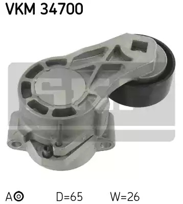 Ролик SKF VKM 34700